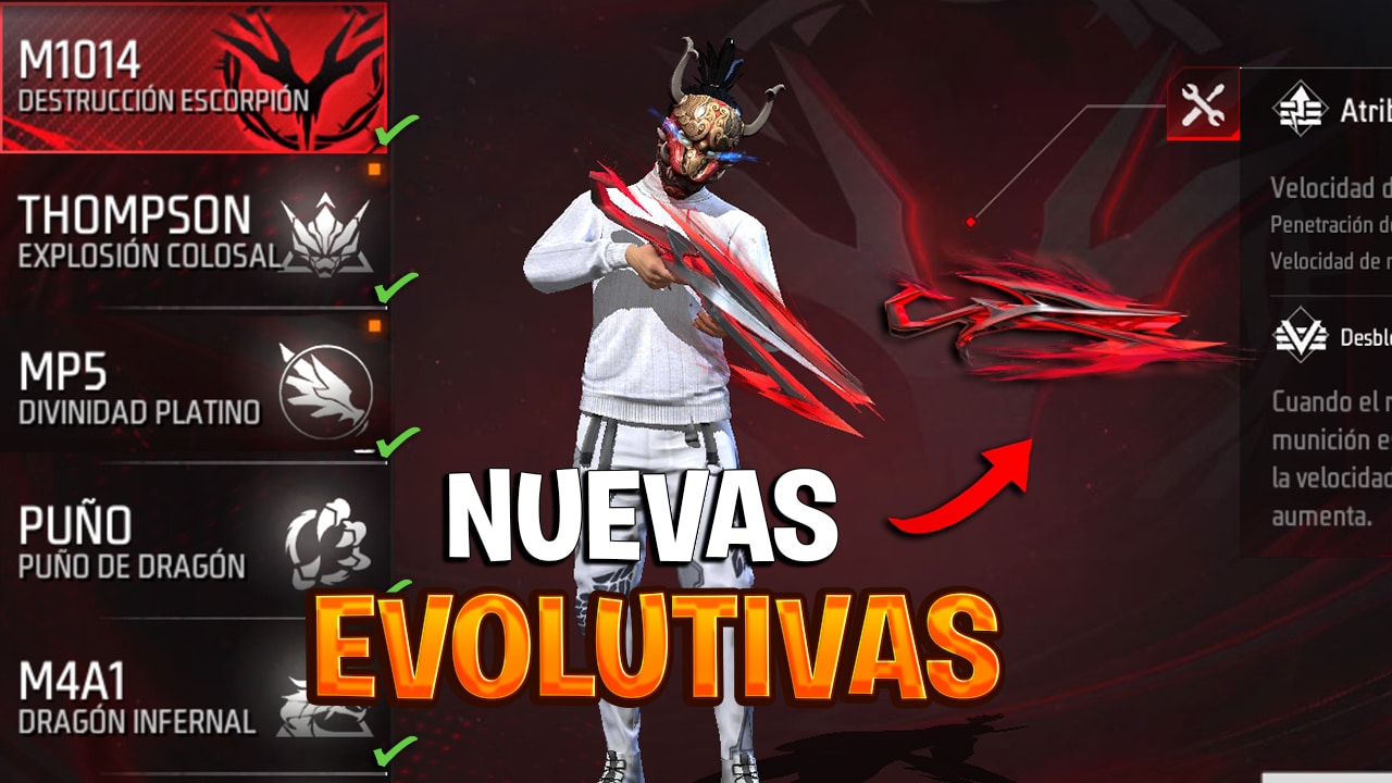 descubre cual es la mejor estrategia para utilizar las armas evolutivas en free fire guia paso a paso